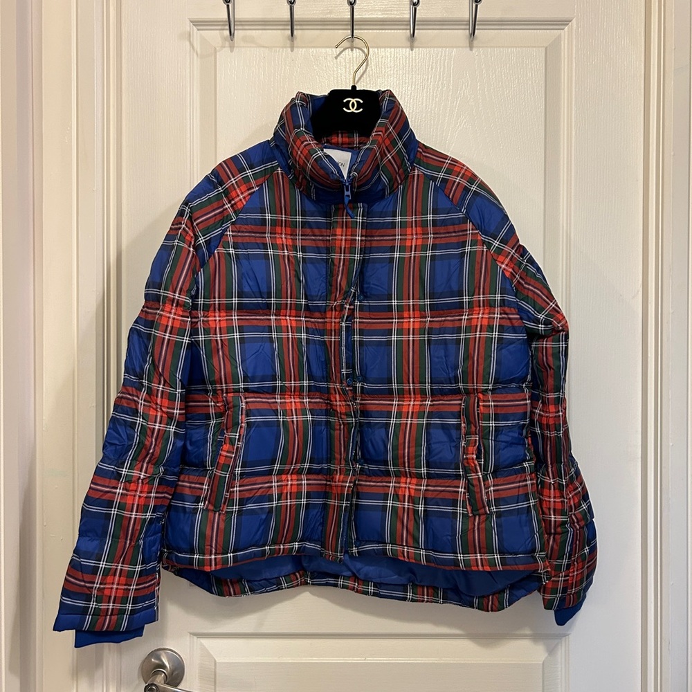 Plaid Puffer Jacket Uniqlo x JW Anderson